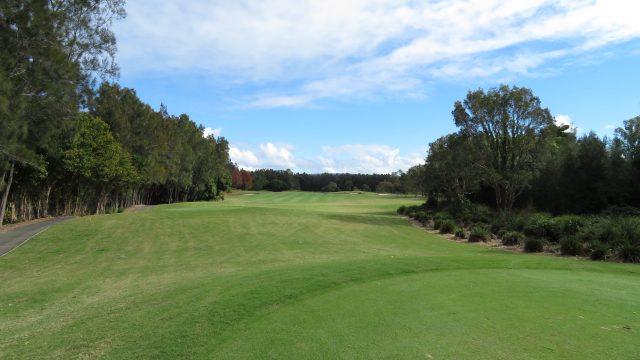 The 12th tee at Lakelands Golf Club