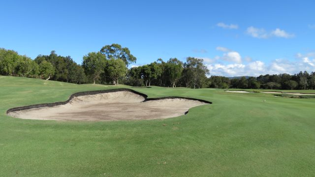 The 16th fairway at Lakelands Golf Club