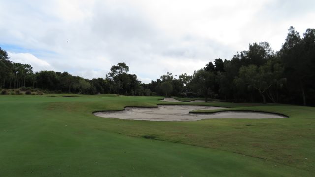 The 5th fairway at Lakelands Golf Club