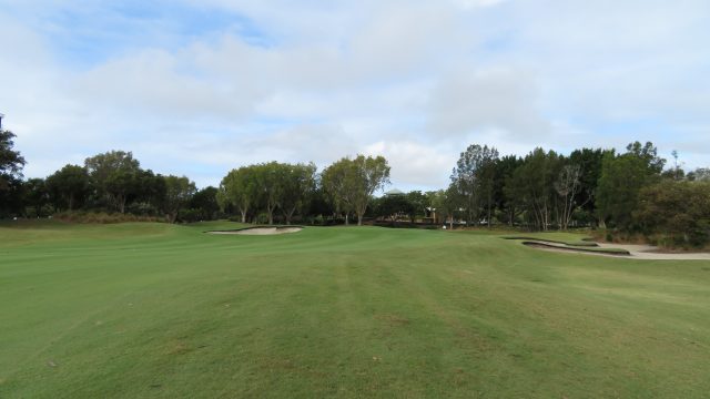 The 7th fairway at Lakelands Golf Club