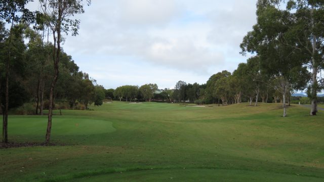 The 7th tee at Lakelands Golf Club