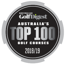 Logo for Australian Golf Digest Top 100