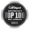 Logo for Top 100 Australian Golf Digest List