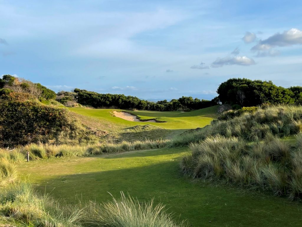 Hole 13A at Barnbougle Lost Farm