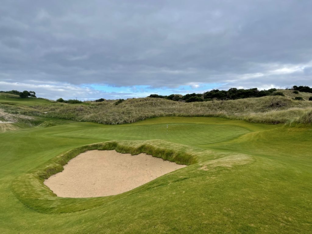 View short of the 10th green on Bougle Run