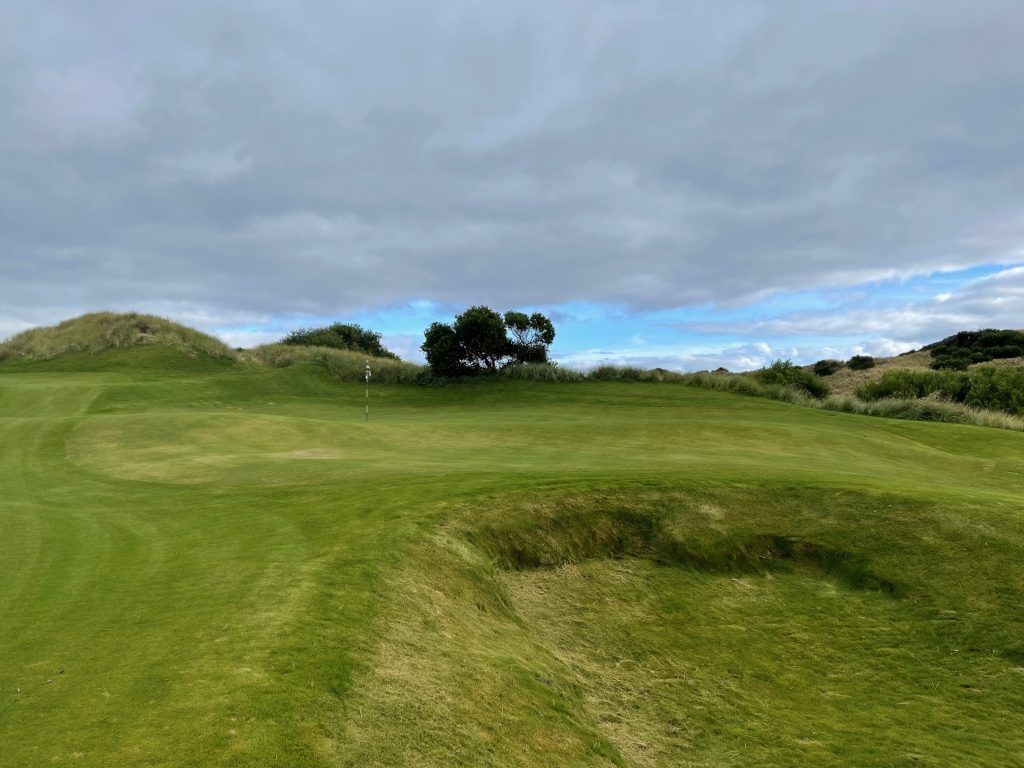 View of the 11th green of Bougle Run