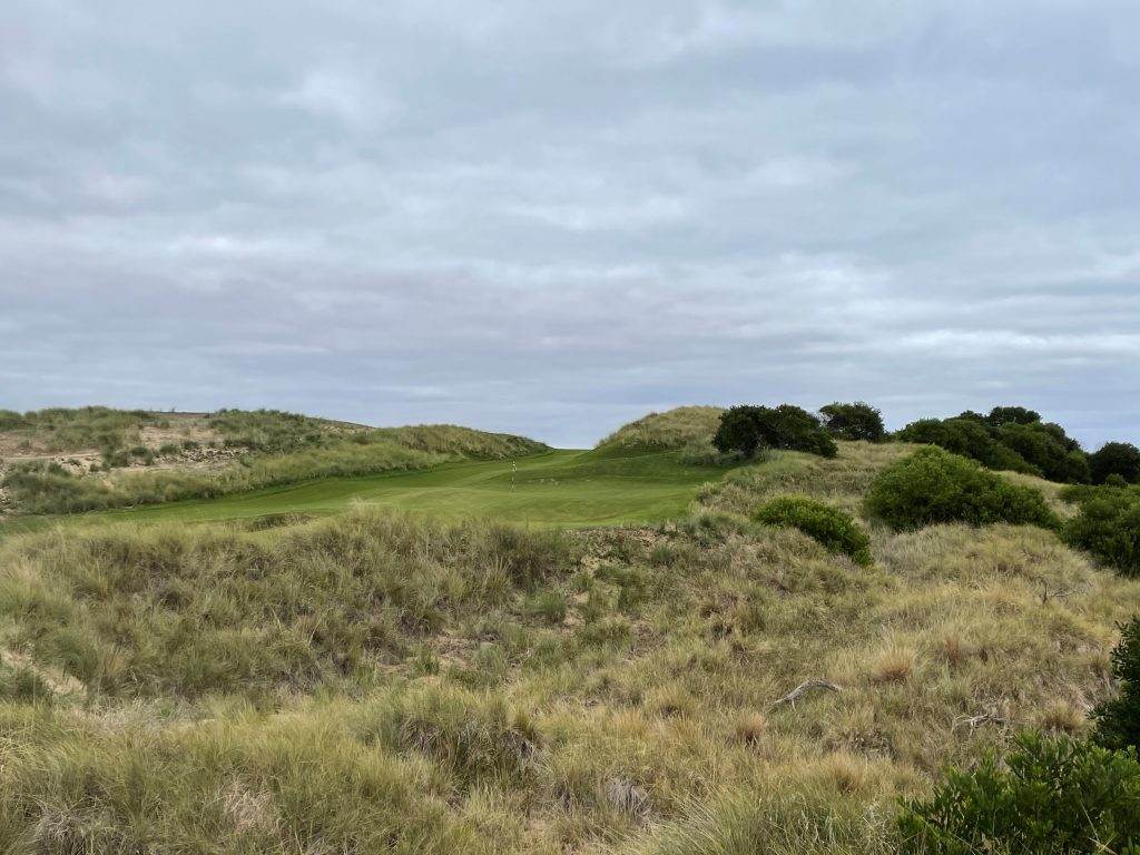 View from the forward 11th tee on Bougle Run