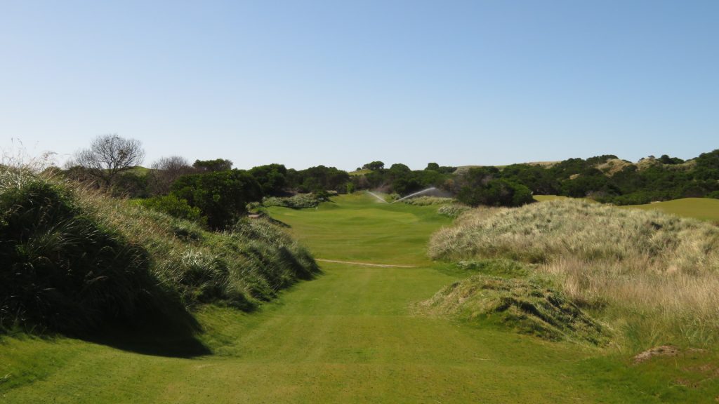 View from the 2nd tee on Bougle Run