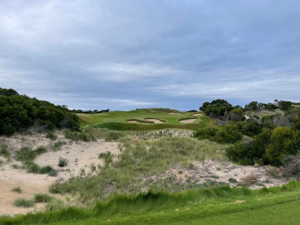 View from the 5th tee of Bougle Run