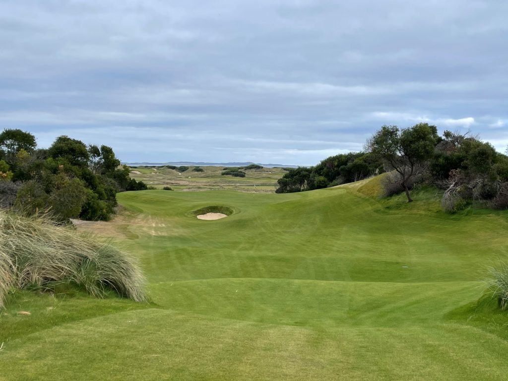 View from the 6th tee on Bougle Run