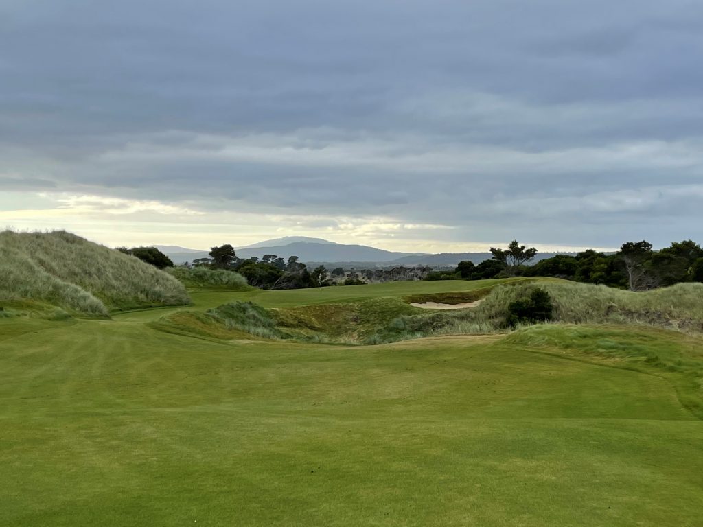 View from the 7th tee on Bougle Run