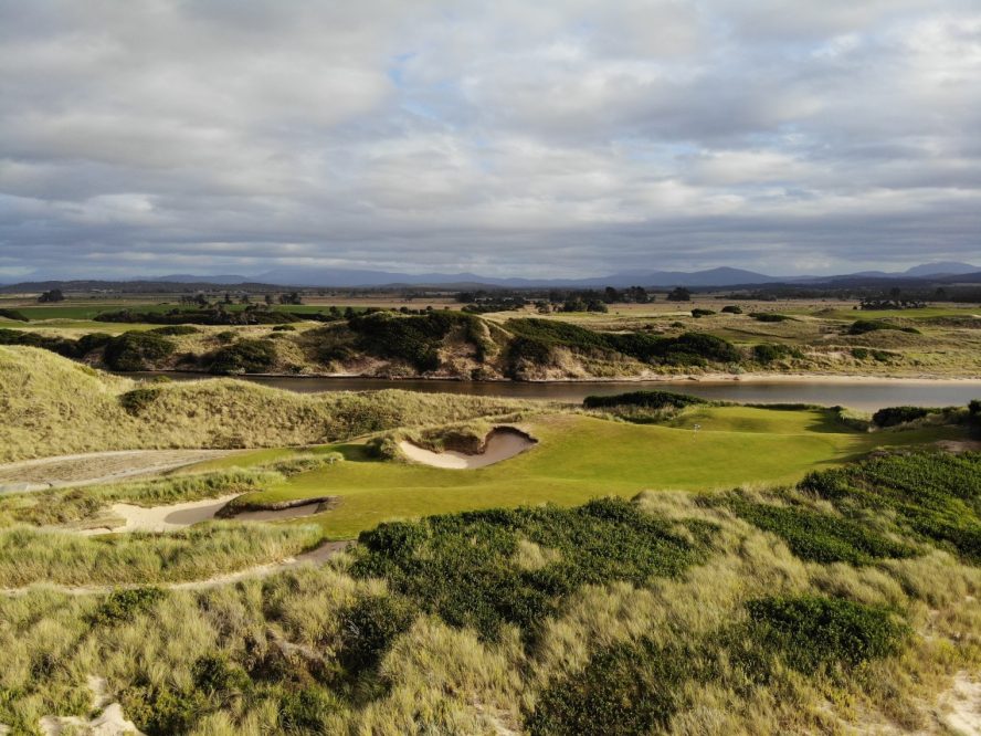 The 4th hole at Barnbougle Lost Farm