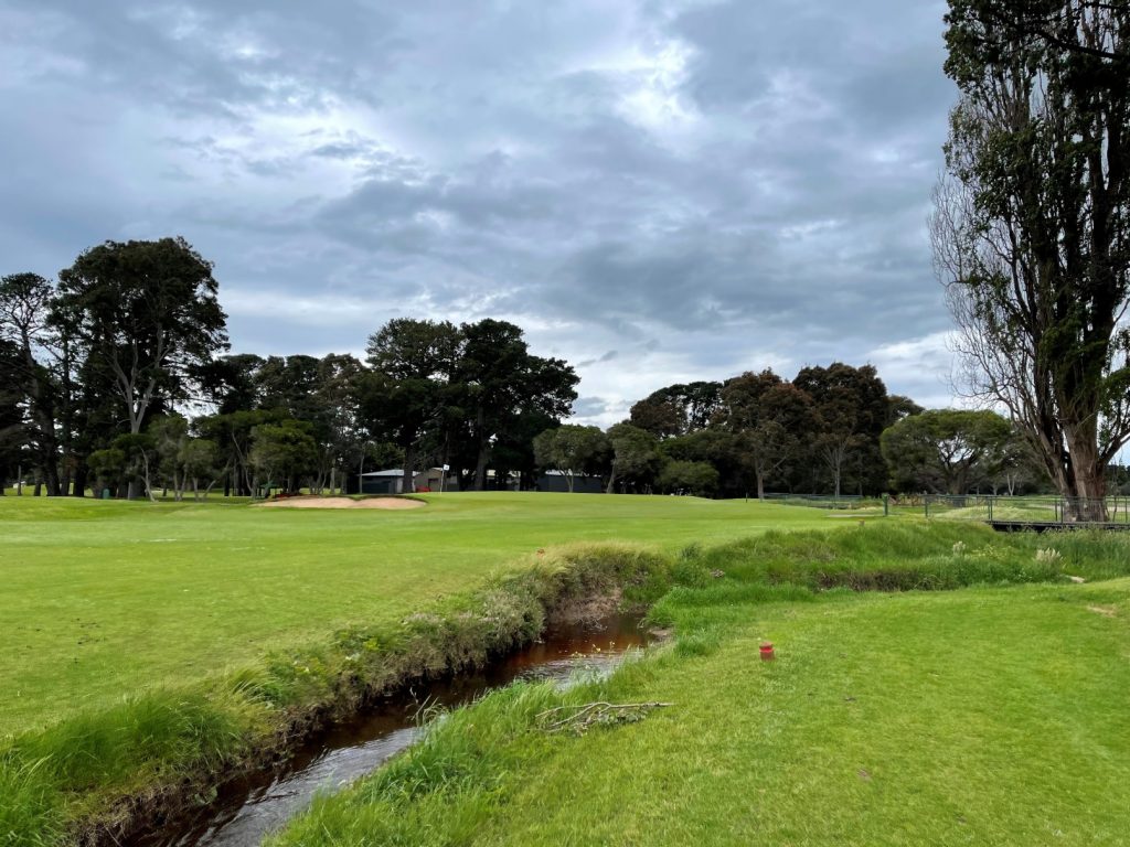 The 11th green at Rosebud Country Club North Course