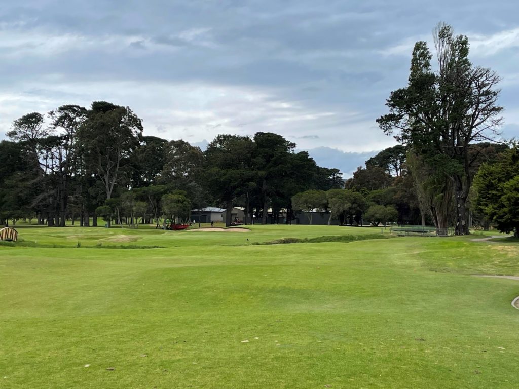 The 11th tee at Rosebud Country Club North Course