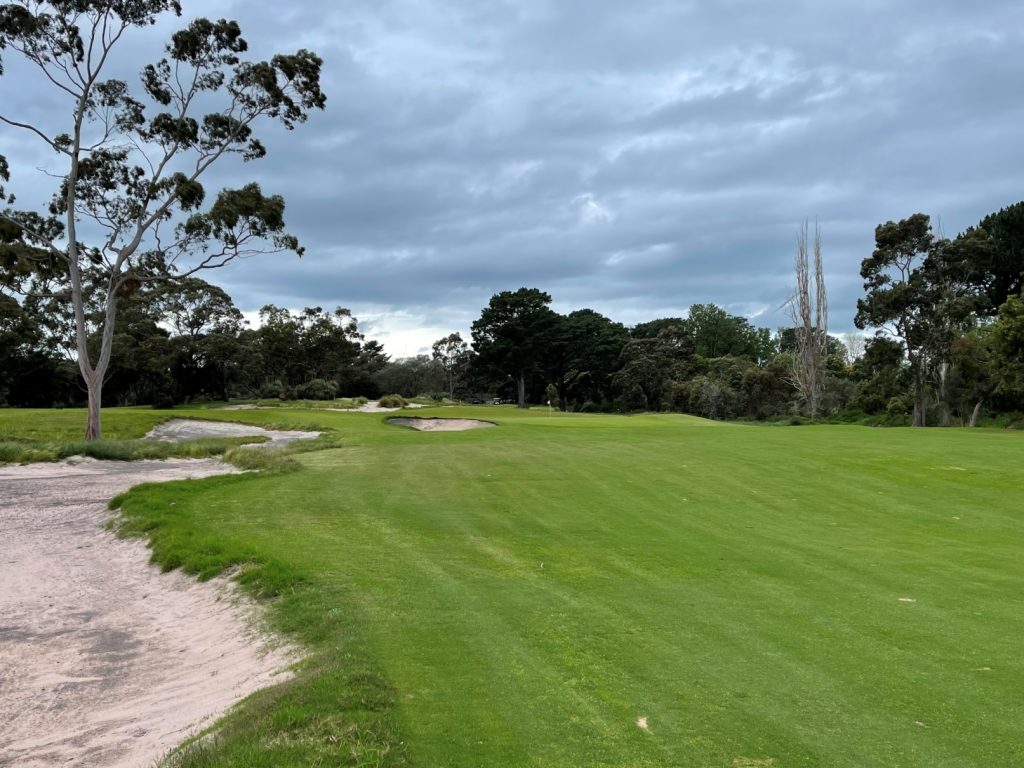 The 12th fairway at Rosebud Country Club North Course