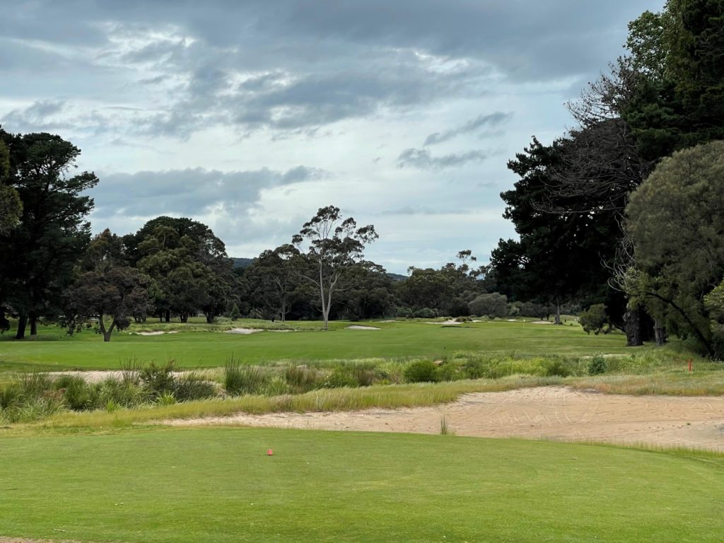 The 12th tee at Rosebud Country Club North Course