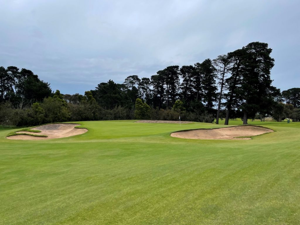 The 13th green at Rosebud Country Club North Course