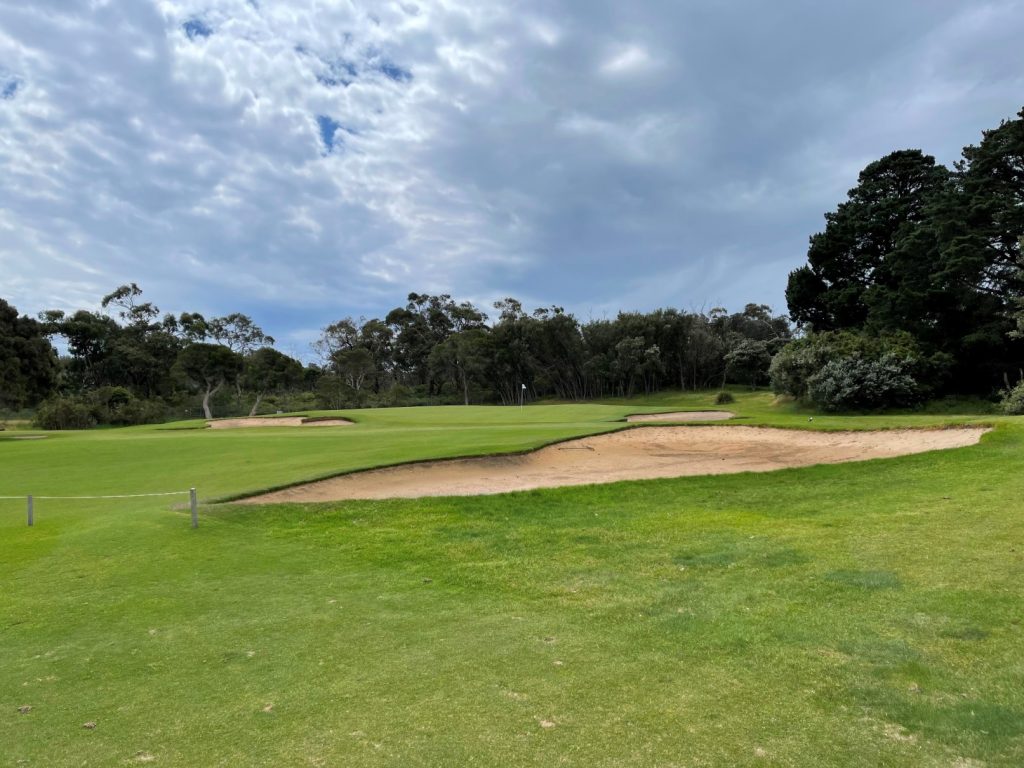 The 15th green at Rosebud Country Club North Course