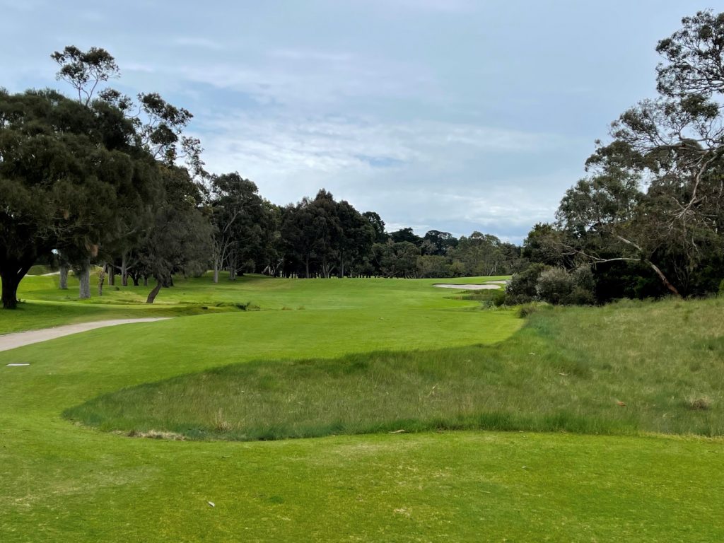 The 15th tee at Rosebud Country Club North Course