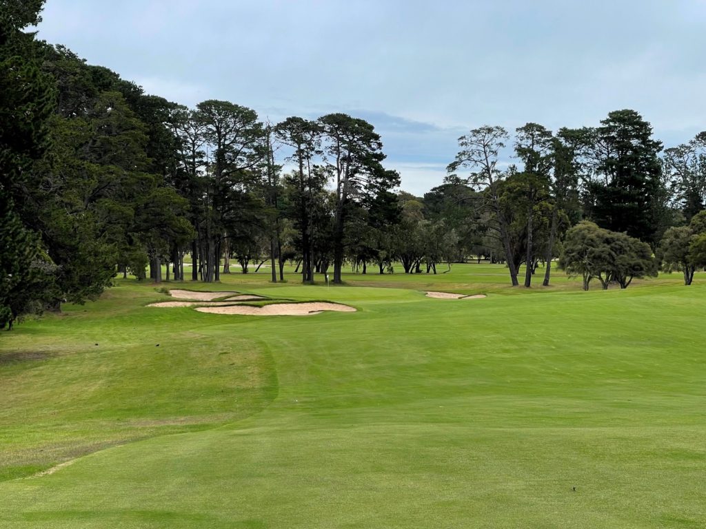 The 16th fairway at Rosebud Country Club North Course