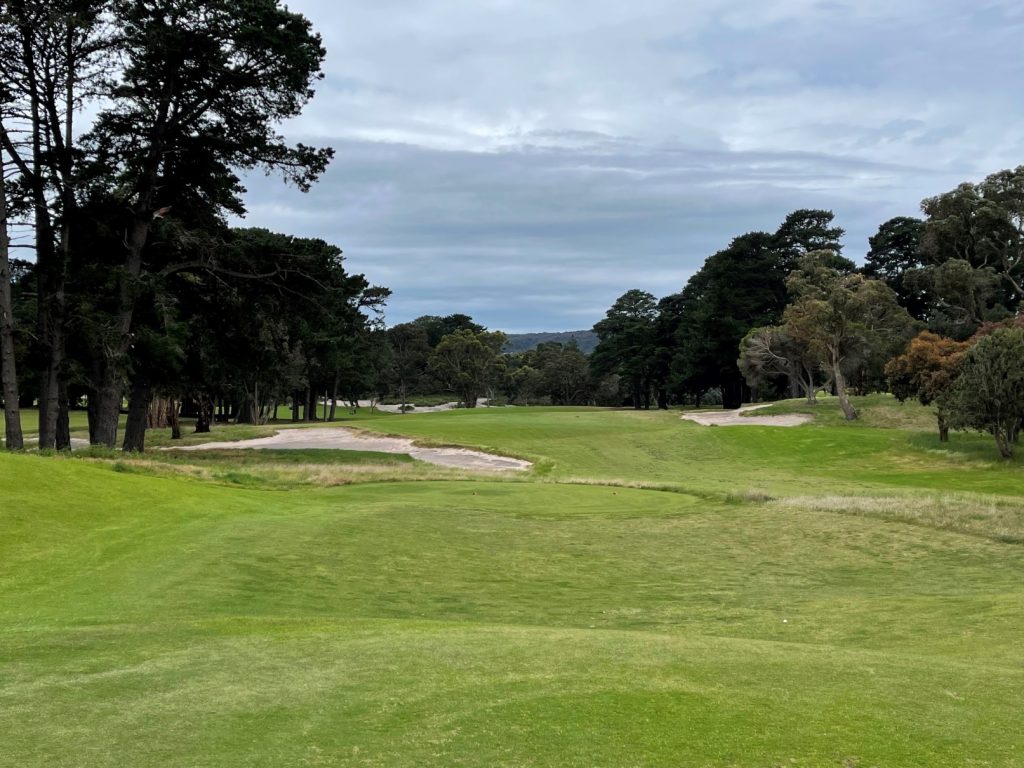 The 17th tee at Rosebud Country Club North Course