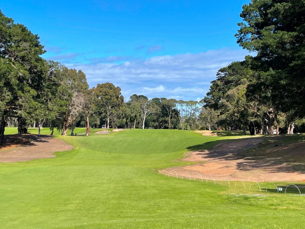 The 2nd tee at Rosebud Country Club North Course