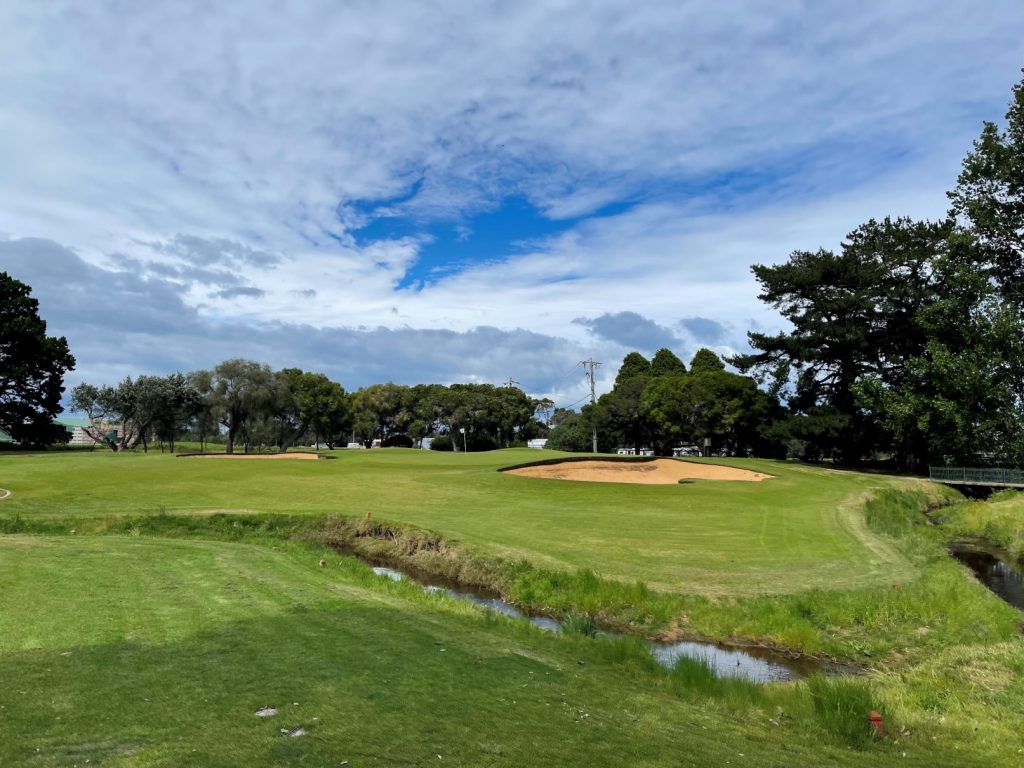 The 4th green at Rosebud Country Club North Course