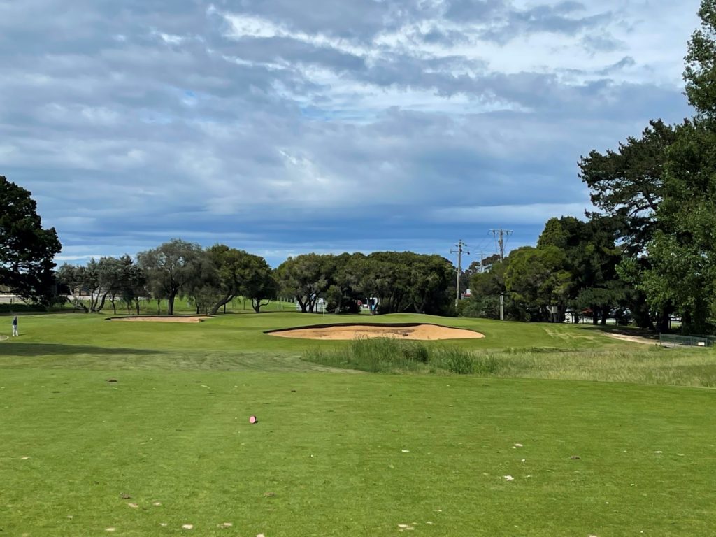 The 4th tee at Rosebud Country Club North Course