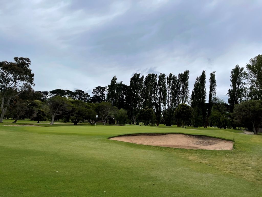 The 7th green at Rosebud Country Club North Course