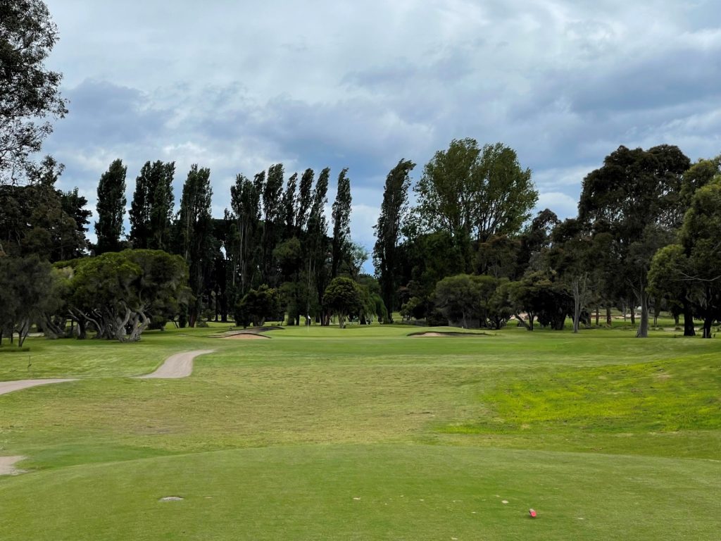 The 7th tee at Rosebud Country Club North Course