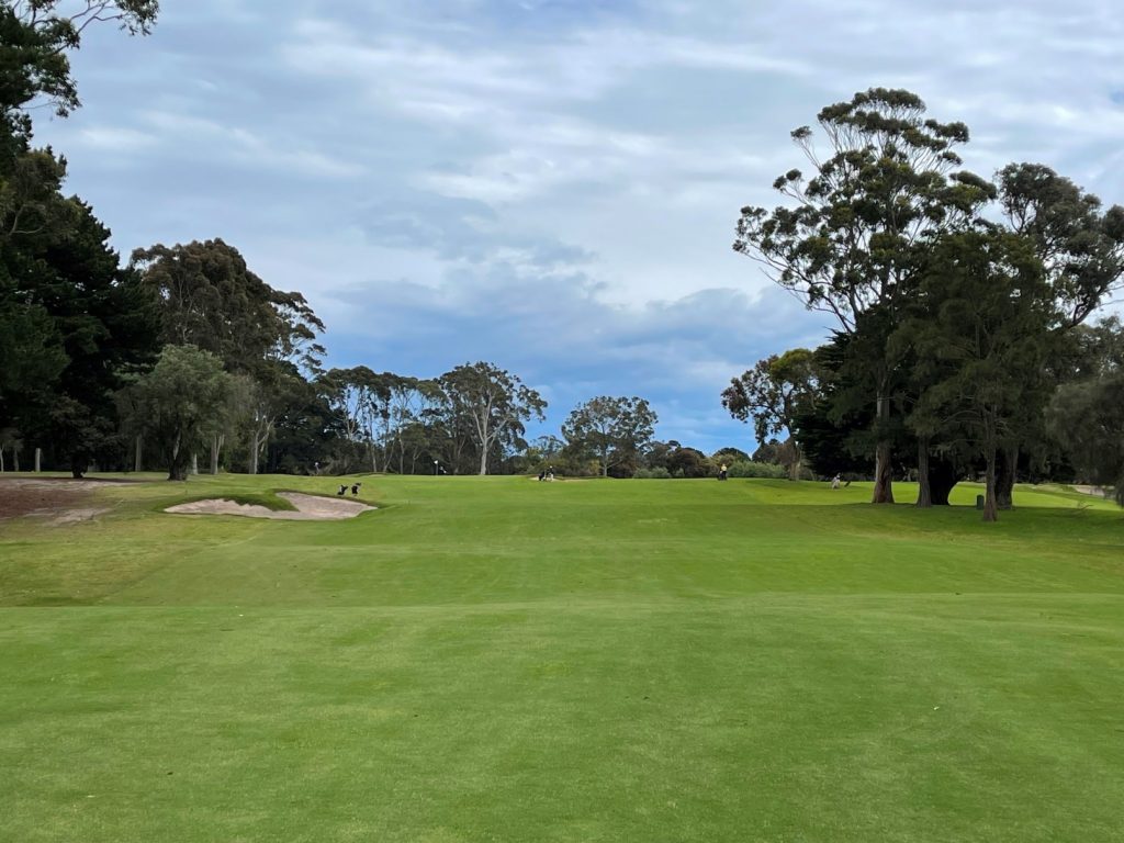 The 8th fairway at Rosebud Country Club North Course