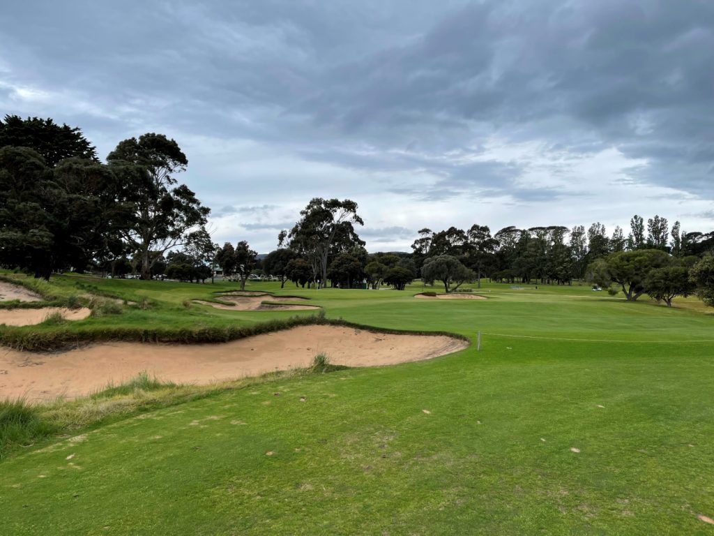 The 9th fairway at Rosebud Country Club North Course