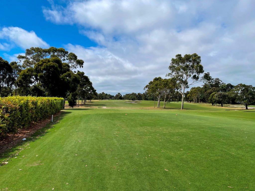 The 1st Tee at The 4th tee at Yarra Yarra Golf Club