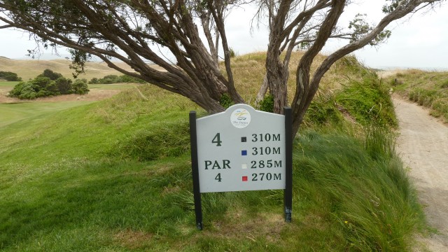 The Dunes Golf Links Hole Marker